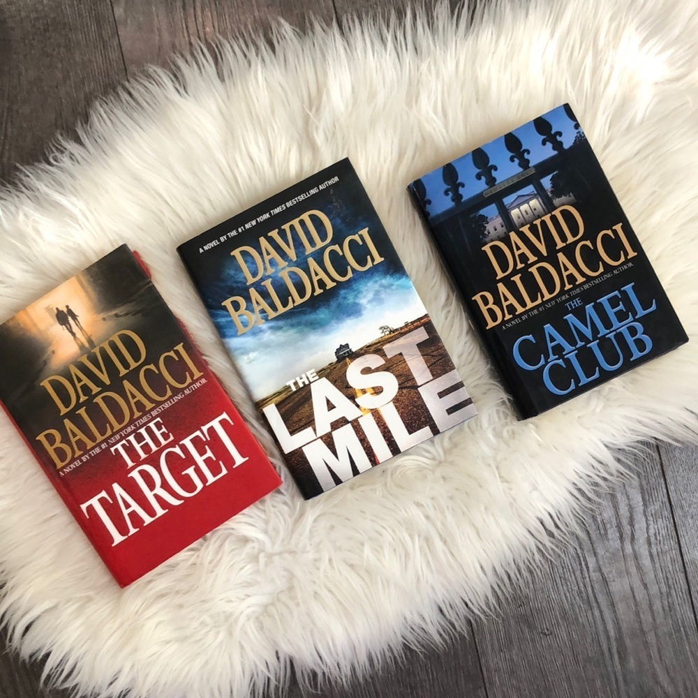 David Baldacci book lot